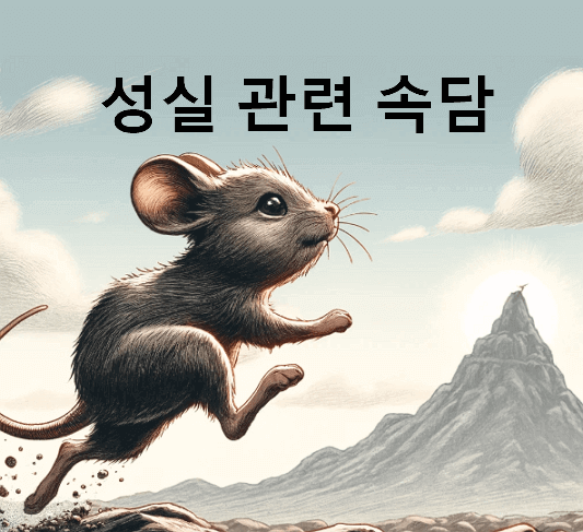 성실 관련 속담